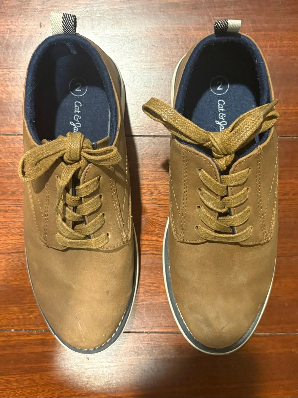 Cat & Jack Boys Lace Up Oxford Loafers